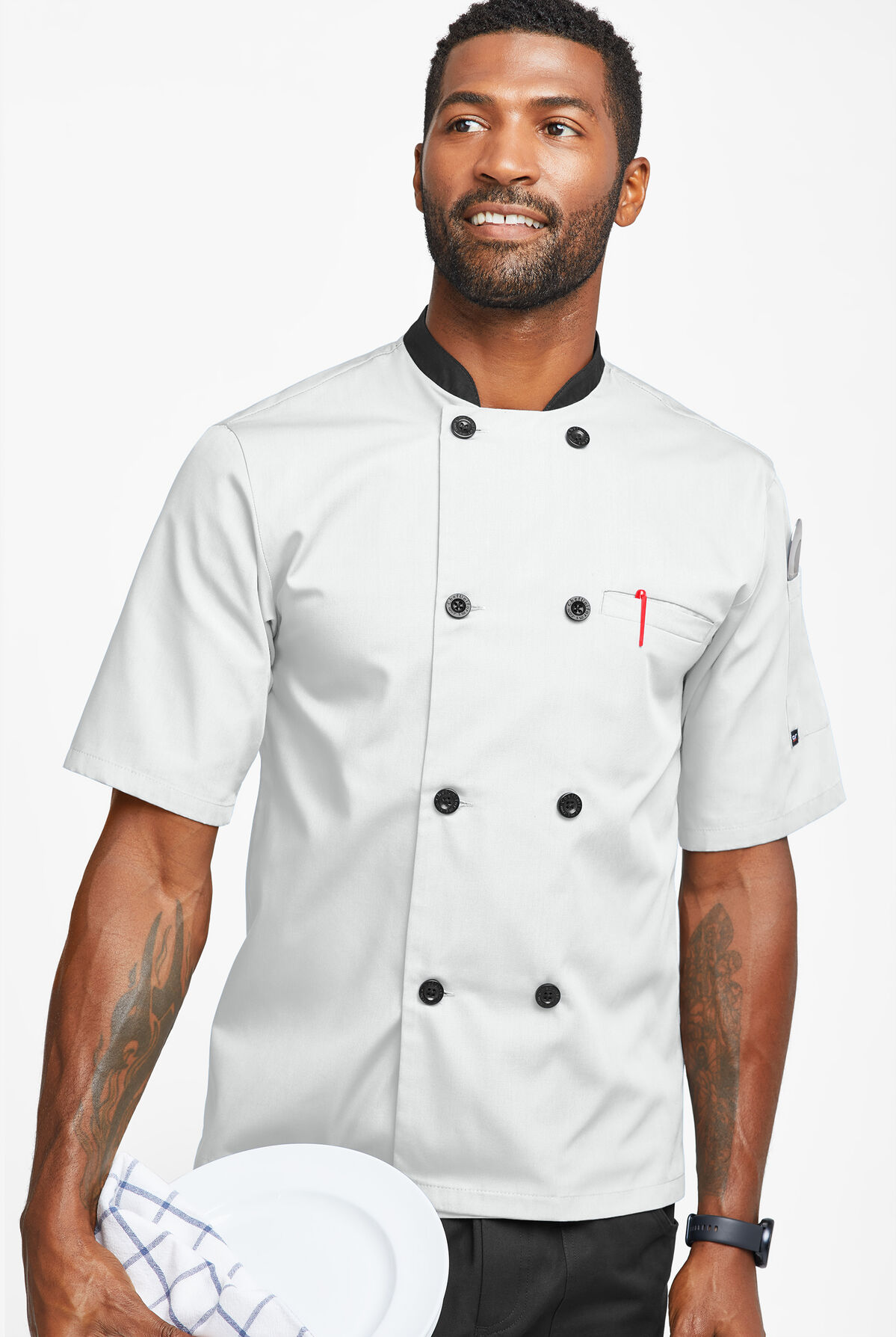 FILIPINA CHEF HOMBRE WHT BLK